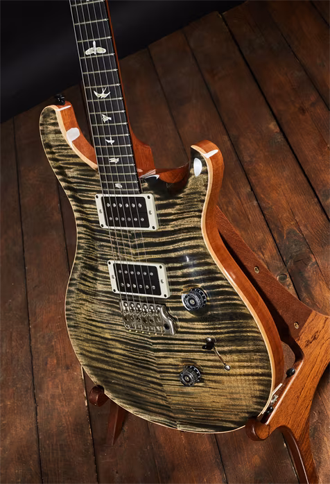 PRS 2017 Custom 24 Top 10 Pattern Thin Charcoal - Elektrická kytara