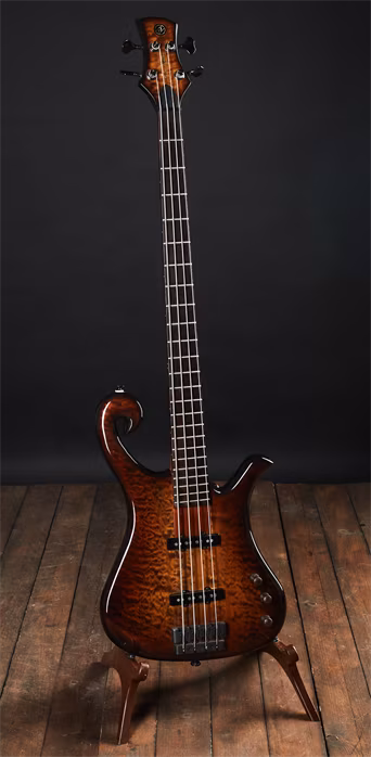 AV Basses Custom JB Swietenia Mahogany - Elektrická baskytara