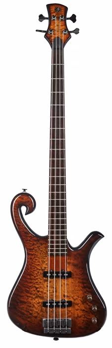 AV Basses Custom JB Swietenia Mahogany - Elektrická baskytara