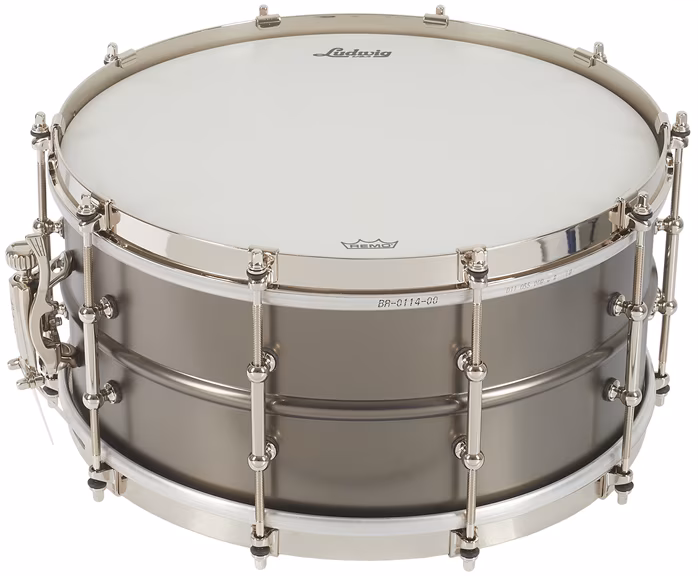 Ludwig 14" x 6,5" Black Beauty Satin Deluxe Limited - Snare bubínek