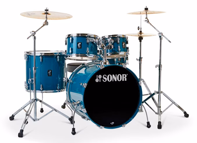 Sonor AQ1 Caribbean Blue Stage Set - Bicí souprava
