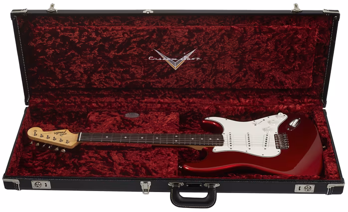 Fender Custom Shop 65 Stratocaster NOS Candy Apple Red - Elektrická kytara