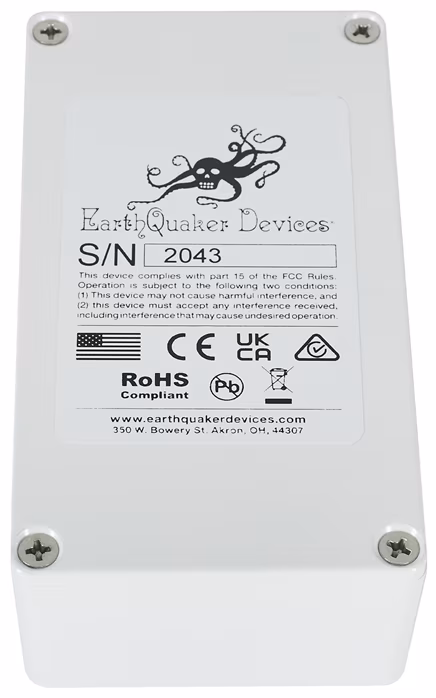 Earthquaker Devices White Light V2 Overdrive LTD - Kytarový efekt