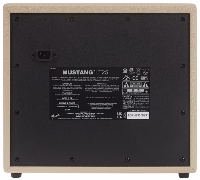 Fender Mustang LT25 Blonde - Kytarové modelingové kombo