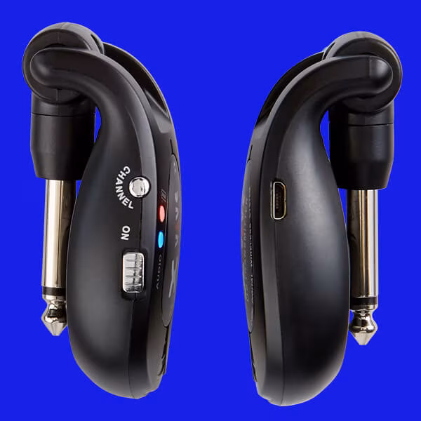 Xvive U2 Bundle, 2 x Transmitter + 1 x Receiver - Black - Kytarový/baskytarový bezdrátový set