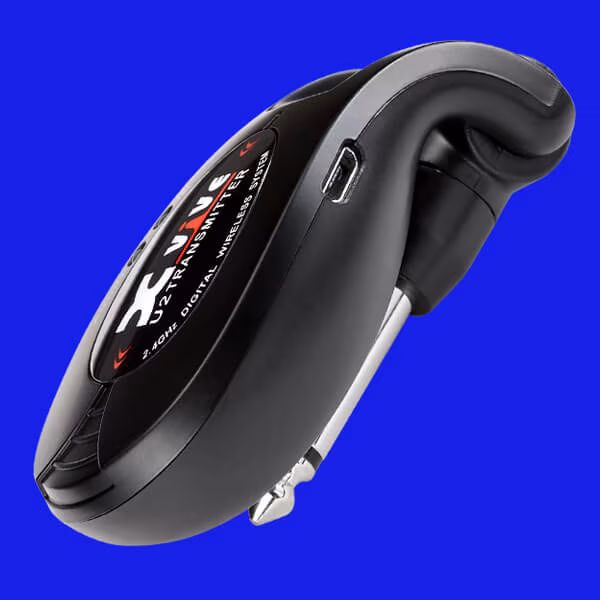 Xvive U2 Bundle, 2 x Transmitter + 1 x Receiver - Black - Kytarový/baskytarový bezdrátový set