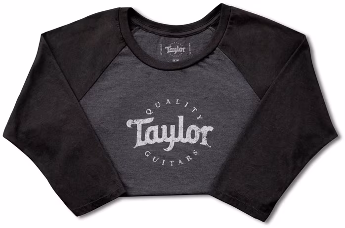 Taylor Ladies Baseball T Grey Blk Forrest/Grey Frost XL - Tričko