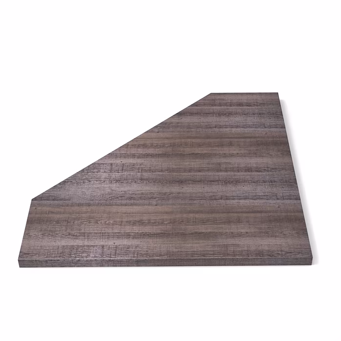 Glorious Modular Side Rack Adapter Walnut - Studiový nábytek