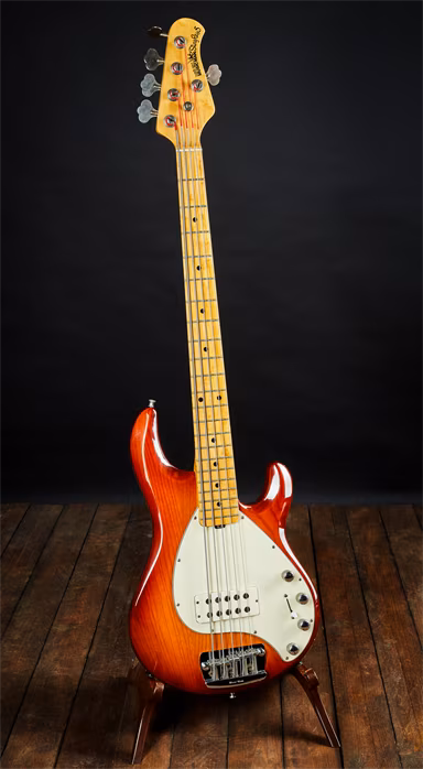 Music Man 1992 Stingray 5 H Sunburst - Elektrická baskytara