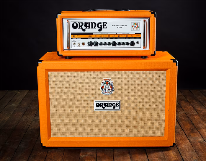 Orange Rockerverb 50 Mk2 + Cabinet PPC 212 - Kytarový lampový zesilovač s reproboxem