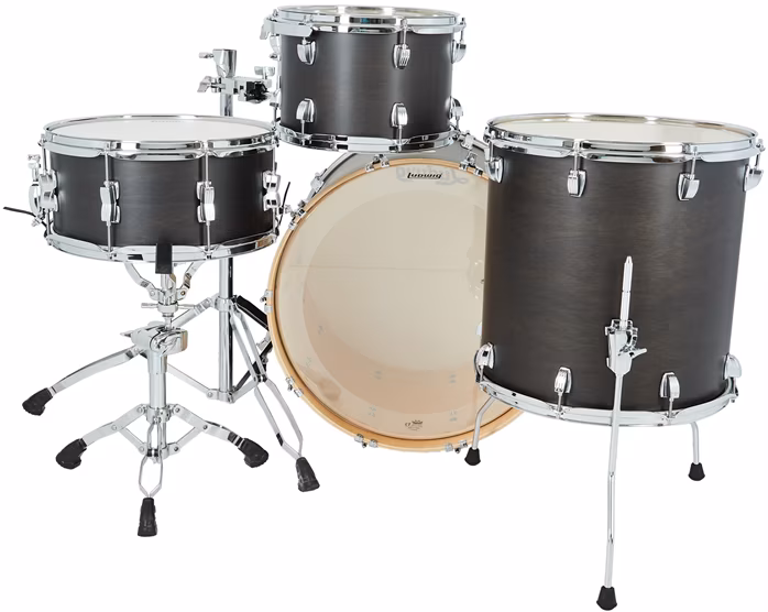 Ludwig Continental Black Satin - Bicí souprava