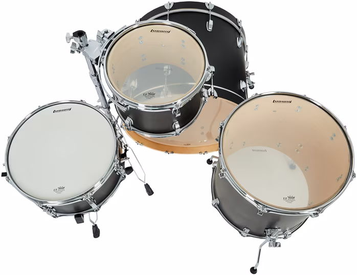 Ludwig Continental Black Satin - Bicí souprava