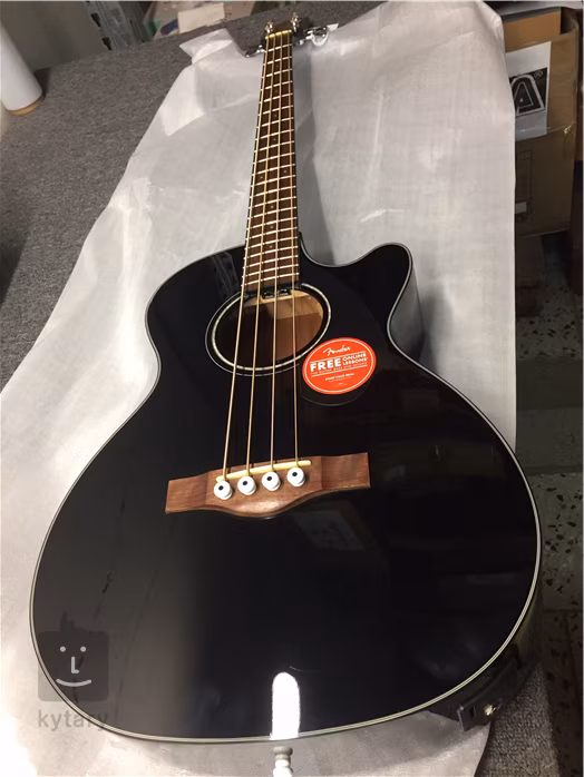 Fender CB-60SCE BLK (použité) - Elektroakustická baskytara