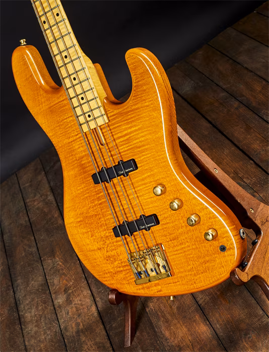 Soller&Sivcak Guitars 2000 JB 4 Amber - Elektrická baskytara