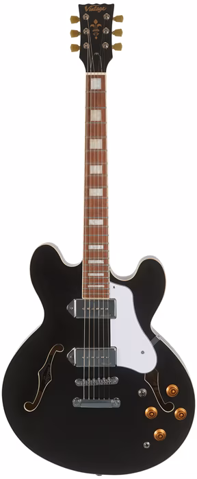 Vintage VSA500PBK - Semiakustická kytara