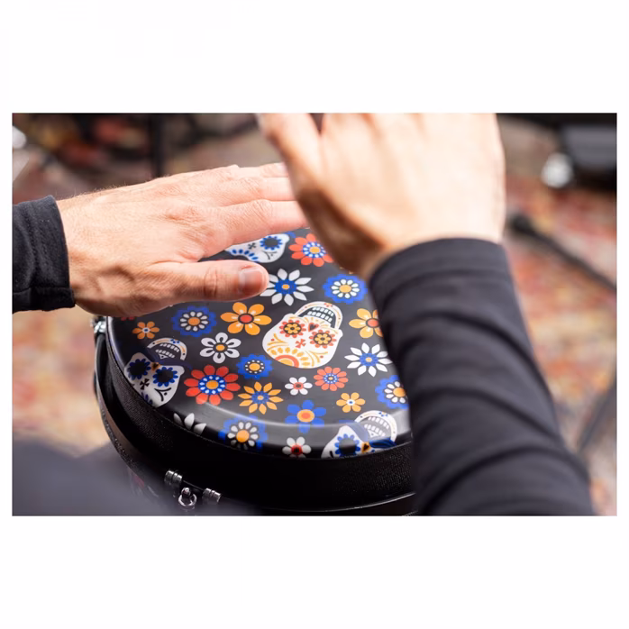 Meinl JD10DA-DH 10" Day of the Dead Jumbo Series - Djembe