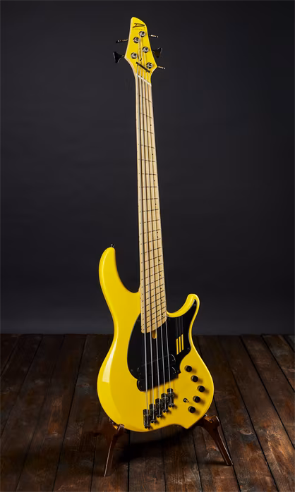 Dingwall NG2 Combustion 5 Ferrari Yellow - Elektrická baskytara
