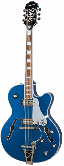 Epiphone Emperor Swingster Delta Blue Metallic - Semiakustická kytara