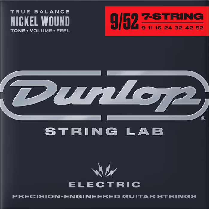 Dunlop DEN0952 - Struny pro sedmistrunnou elektrickou kytaru