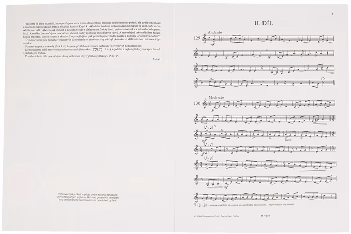 KN Škola hry na trubku, II.  - Škola hry na trubku