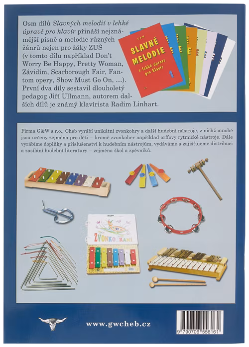 KN Slavné melodie v lehké úpravě pro klavír 7. díl - Noty pro klavír