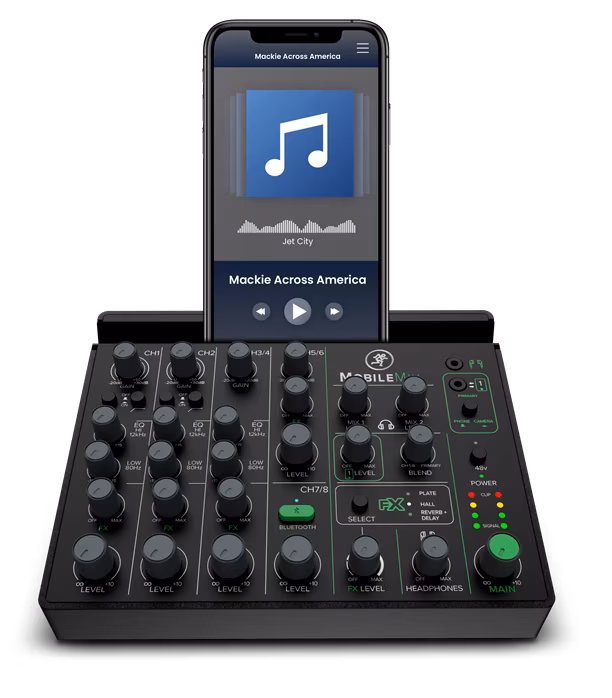 Mackie MobileMix (použité) - Mixážní pult na baterie