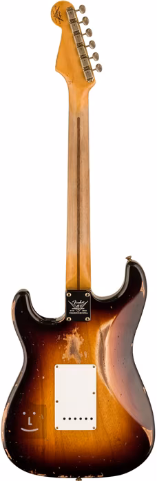 Fender Custom Shop 70th Anniversary 54 Strat Heavy Relic Wide-Fade 2-Color Sunburst - Elektrická kytara
