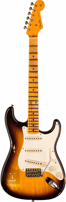 Fender Custom Shop 57 Stratocaster Heavy Relic Aged 2-Color Sunburst - Elektrická kytara