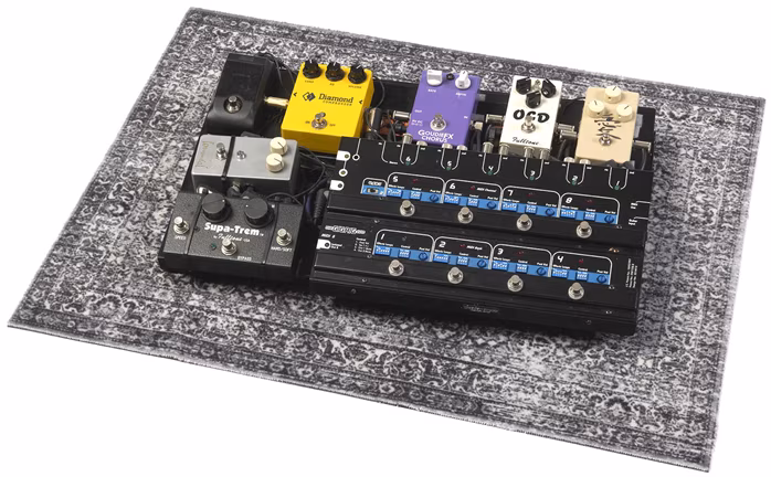 DRUMnBASE Vintage Persian Pedal&Amp Gray - Koberec