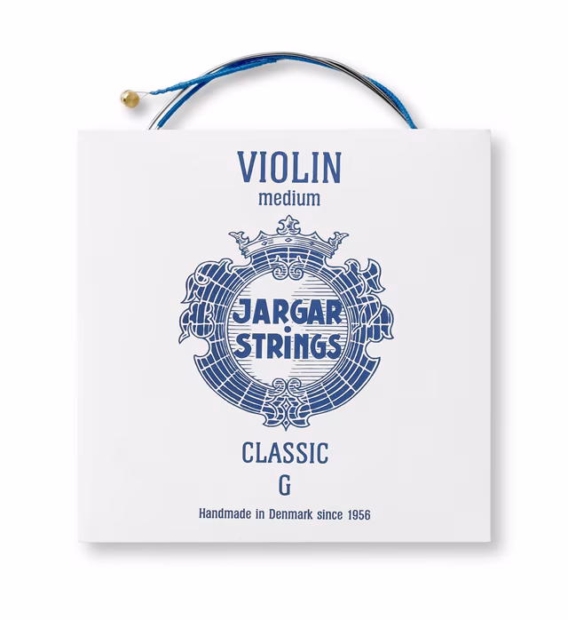 Jargar Violin Classic, G, Ball, Blue, Single - Houslové struny