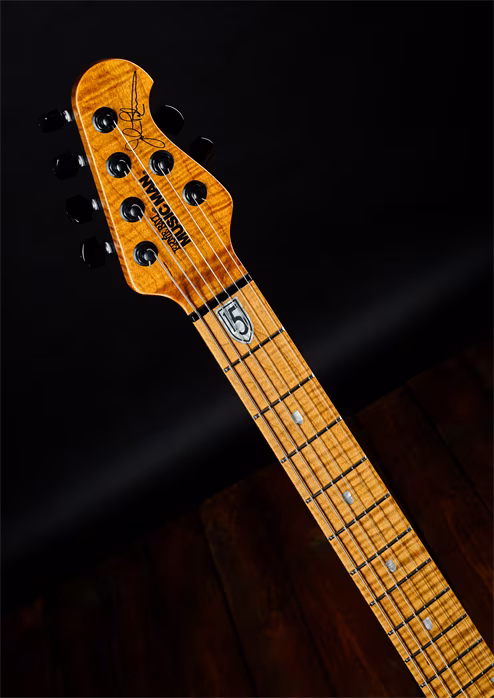 Music Man 2023 John Petrucci JP15 Trans Black Burst - Elektrická kytara