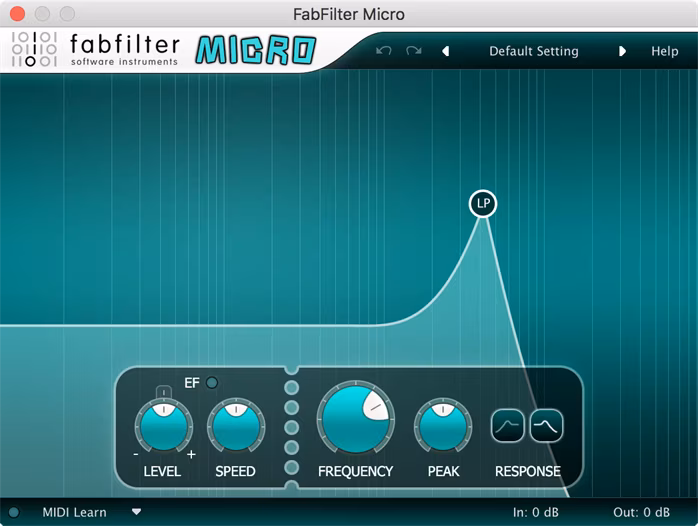 FabFilter Micro - Software