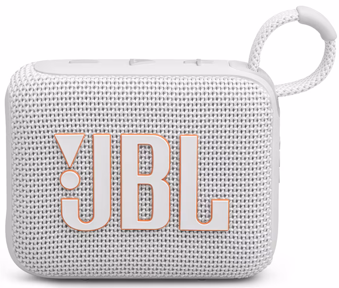 JBL GO4 White - Bezdrátový přenosný reproduktor