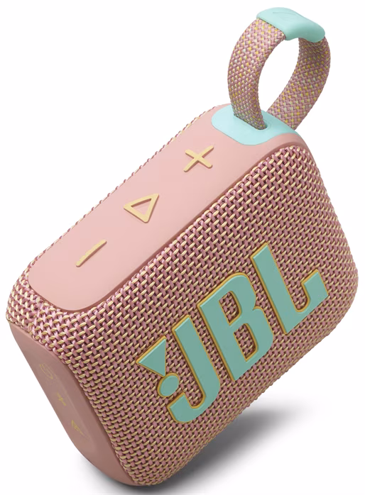 JBL GO4 Pink - Bezdrátový přenosný reproduktor