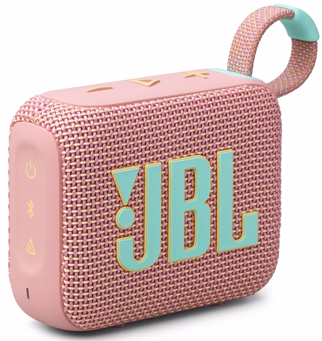 JBL GO4 Pink - Bezdrátový přenosný reproduktor