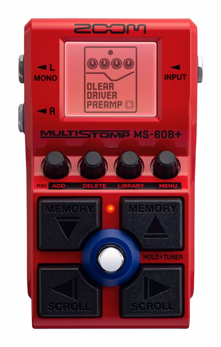 Zoom MS-60B+ (rozbalené) - Baskytarový multiefekt