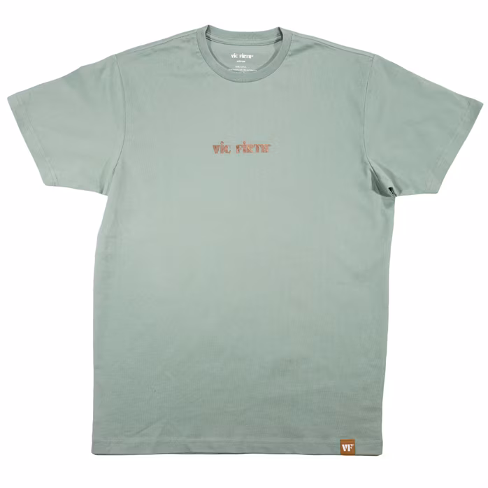 Vic Firth Sage Woodgrain Tee Small - Tričko