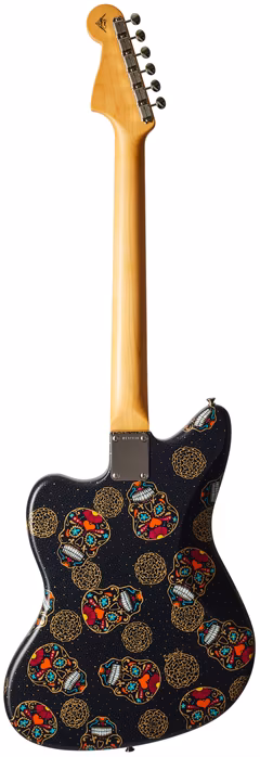 Fender Custom Shop 65 Jazzmaster Masterbuilt David Brown Calaveras Dia De Los Muertos - Elektrická kytara