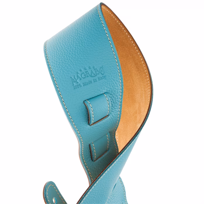 Magrabò Holes HS Colors Aquamarine 8 cm - Kytarový popruh