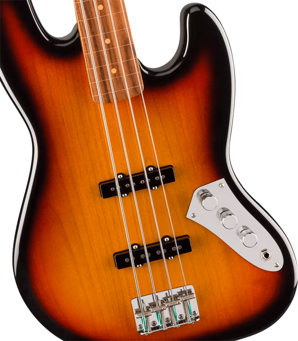 Fender Jaco Pastorius Jazz Bass RW 3SB - Elektrická bezpražcová baskytara