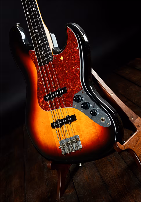 Fender 1990 Jazz Bass JB62 Made in Japan 3TSB - Elektrická baskytara