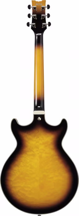 Ibanez AM93QM Antique Yellow Sunburst - Semiakustická kytara