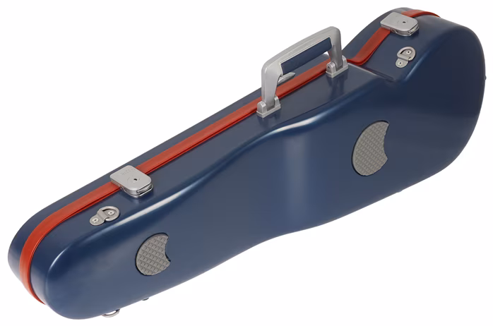 Bam GRAFFITI Hightech Contoured Violin case Blue - Pouzdro na housle