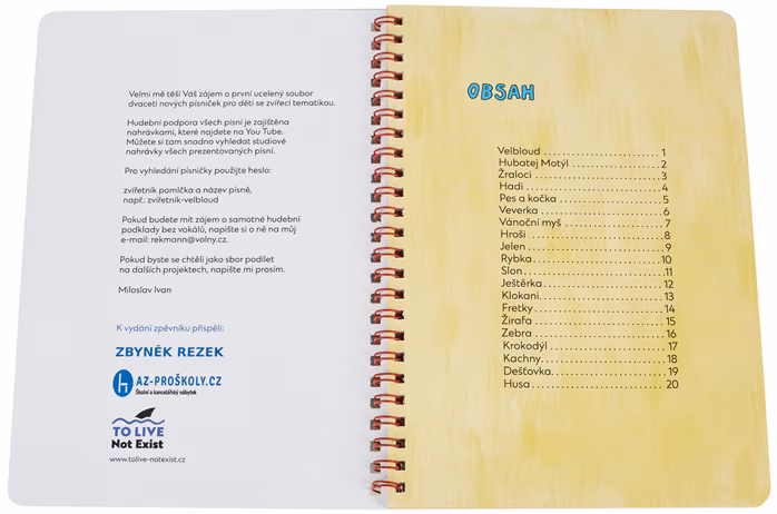 KN Zpívající zvířetník - Zpěvník