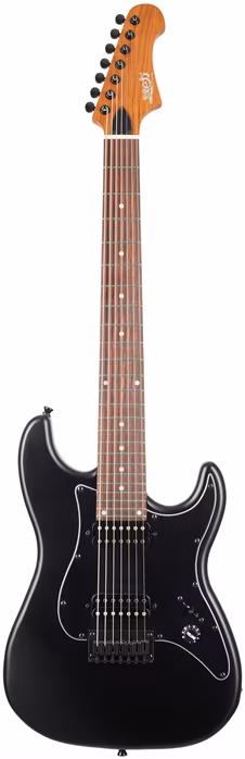 JET Guitars JS-407 MBK R (použité) - Elektrická sedmistrunná kytara