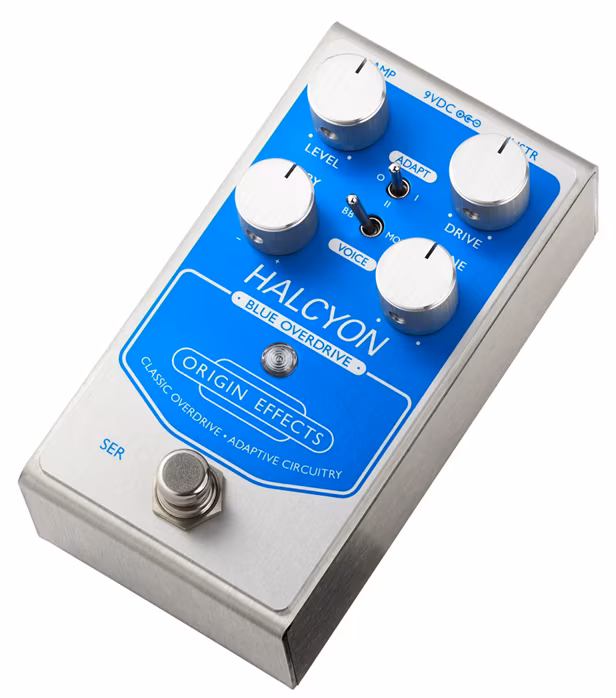 Origin Effects Halcyon Blue Overdrive (rozbalené) - Kytarový efekt