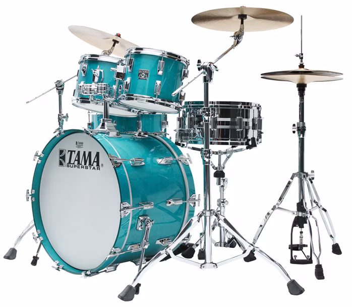 Tama 50th Limited Superstar Aqua Marine Rock Set (použité) - Bicí souprava