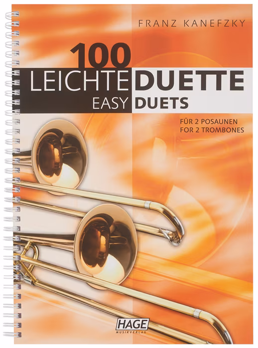 MS 100 Easy duets for 2 trombones (použité) - Noty na trombon