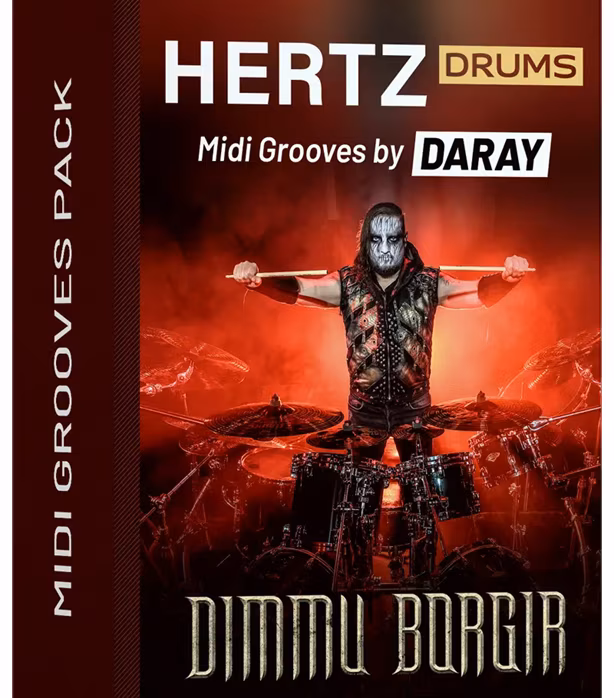 Hertz Drums Midi Grooves by Daray - Software