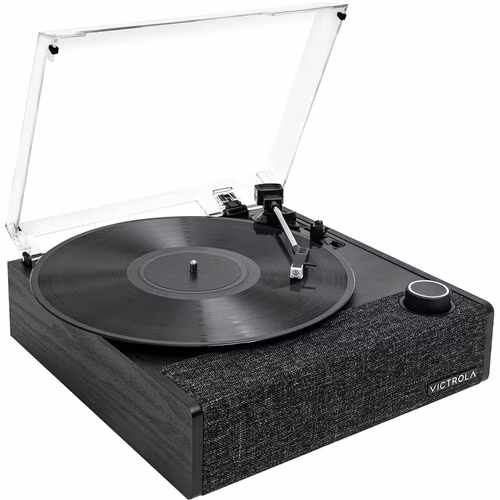Victrola VTA-74-BLK-INT - Hi-Fi gramofon s řemínkovým náhonem